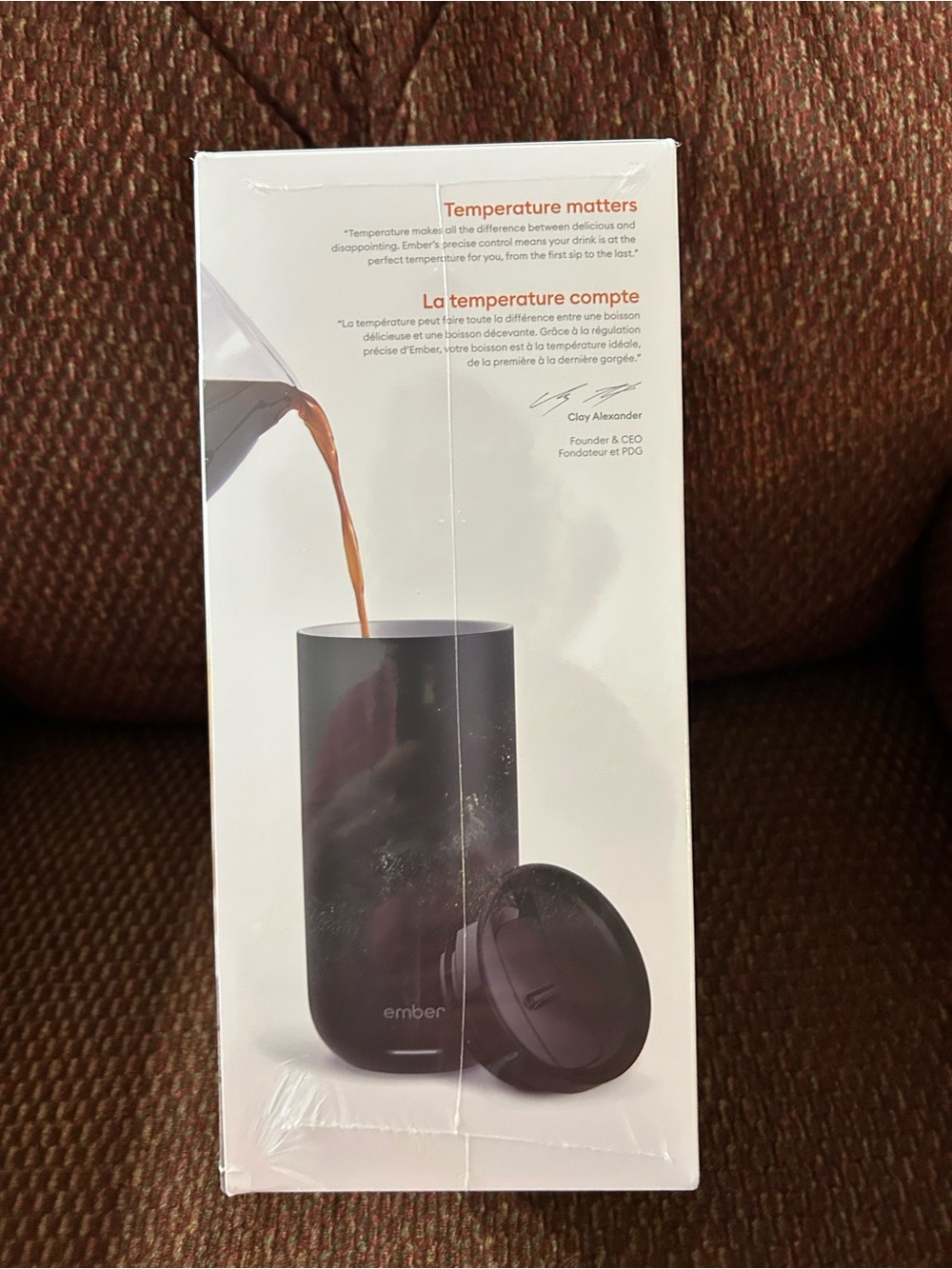Ember Temperature Control Tumbler - Ember Black - Picture 6 of 7
